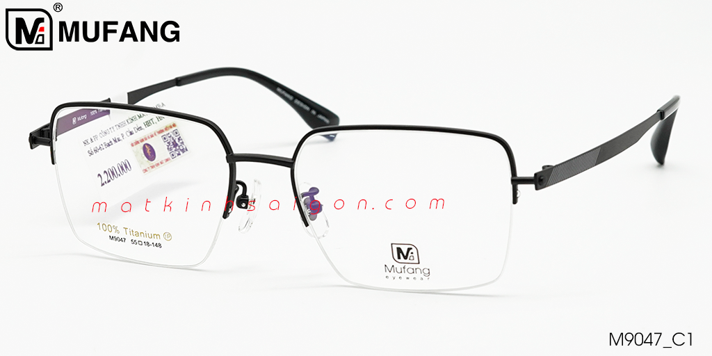 Gọng Kính Mufang B-Titanium M9047 C1