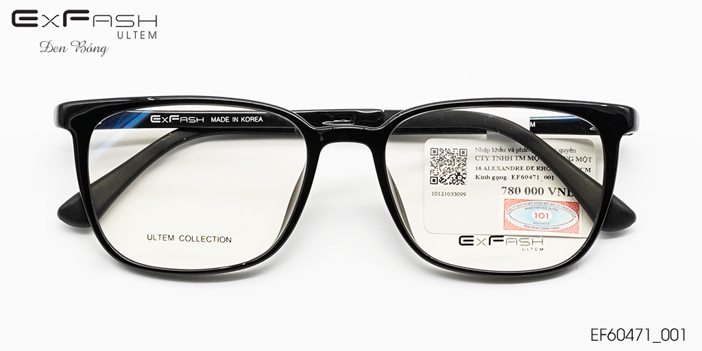GỌNG KÍNH EXFASH EF60471 001 - Hover