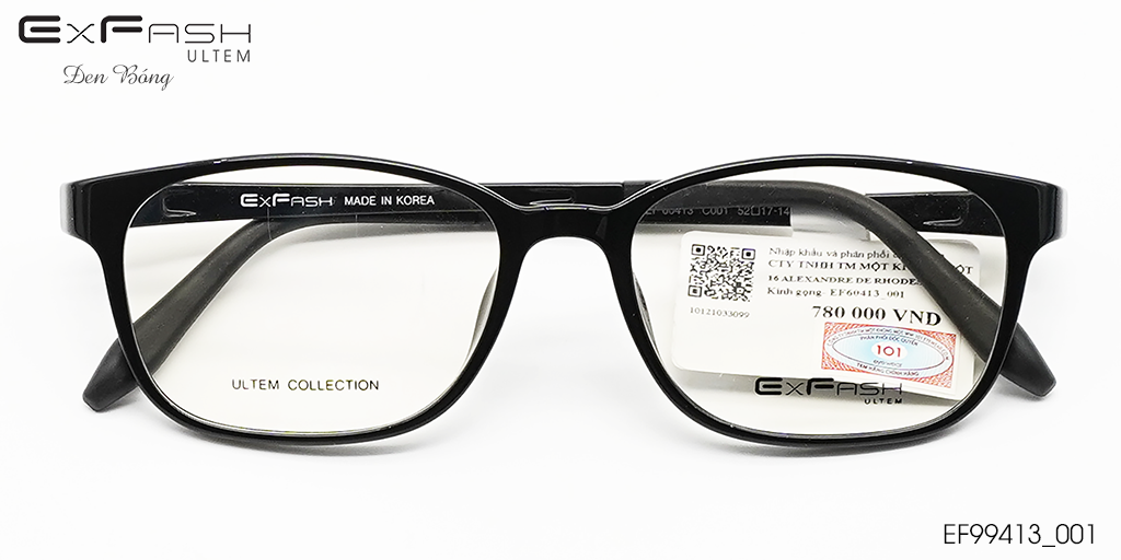 GỌNG KÍNH EXFASH EF99413 001 - Hover