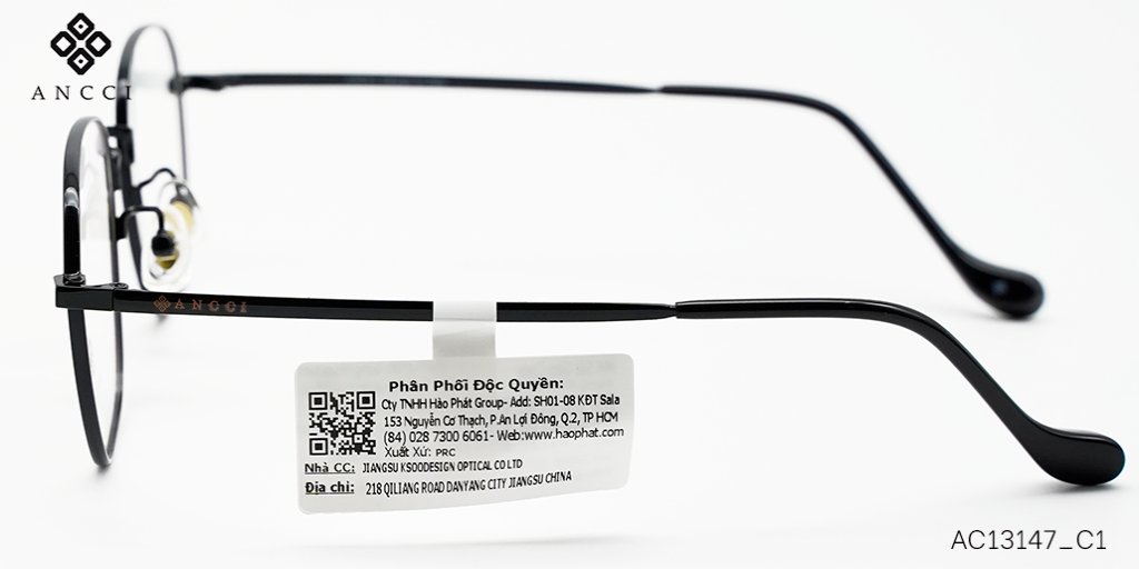 GỌNG KÍNH ANCCI TITANIUM AC13147_C1 - Hình 6