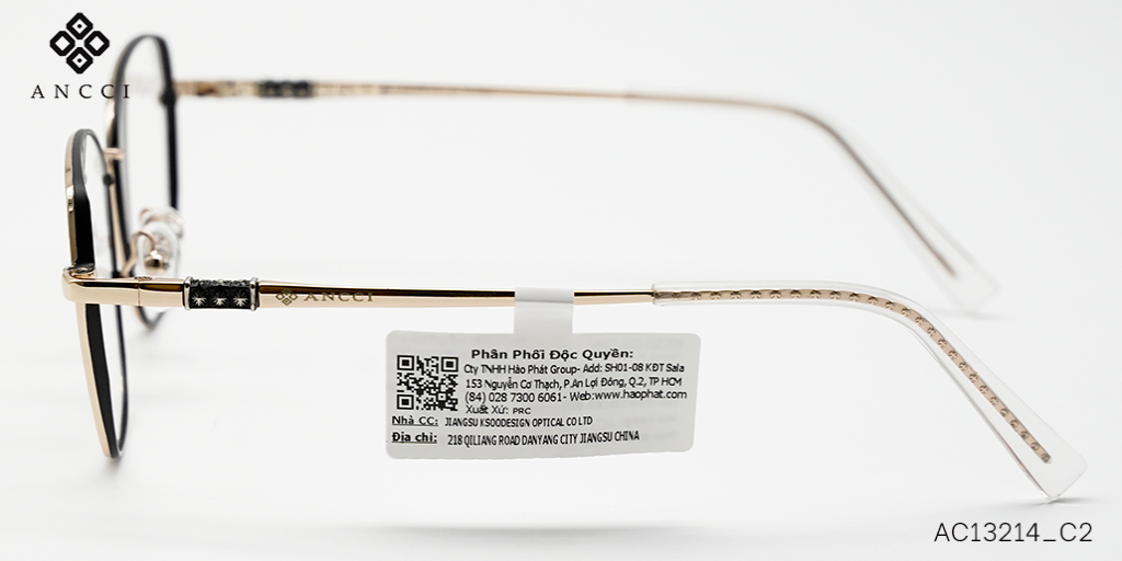 GỌNG KÍNH ANCCI METAL AC13214_C2 - Hình 6