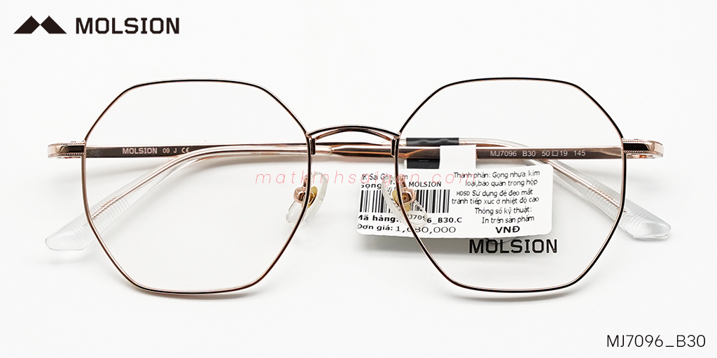 GỌNG KÍNH MOLSION MJ7096 B30 - Hover