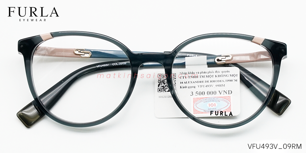 Gọng Kính Furla VFU493V 09RM - Hover