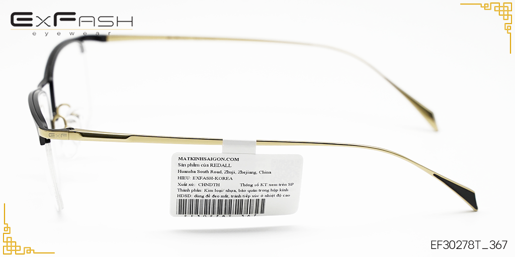Gọng Kính Exfash EF30278T 367 - Hình 6