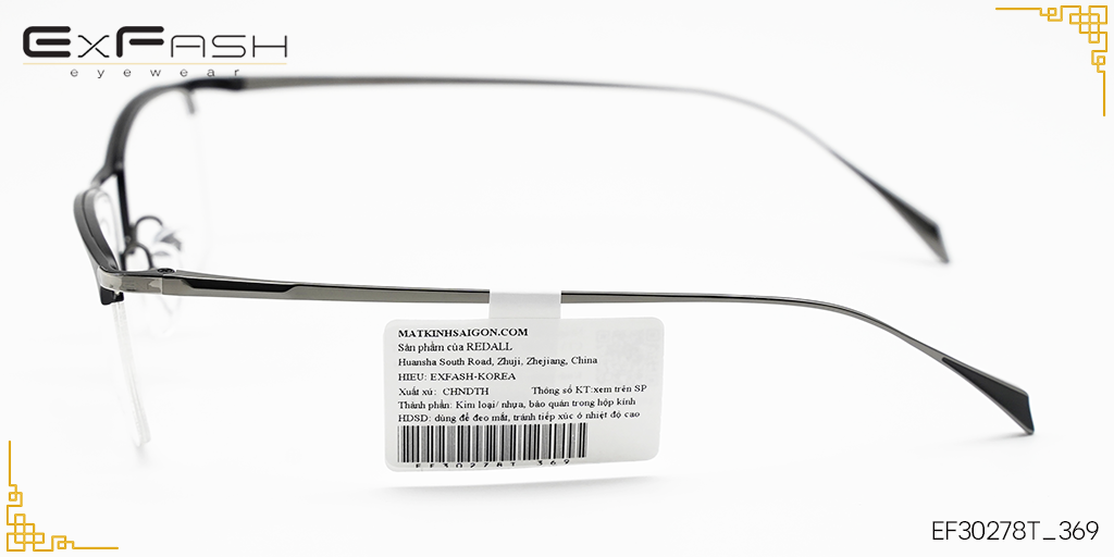 Gọng Kính Exfash EF30278T 369 - Hình 7
