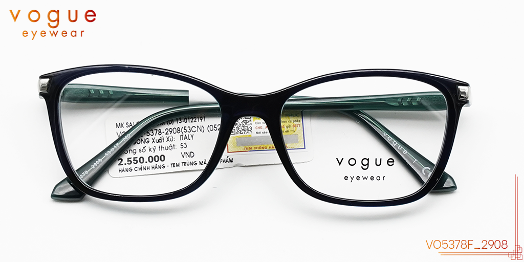 Gọng Kính Nhựa Vogue VO5378F_2908 - Hover