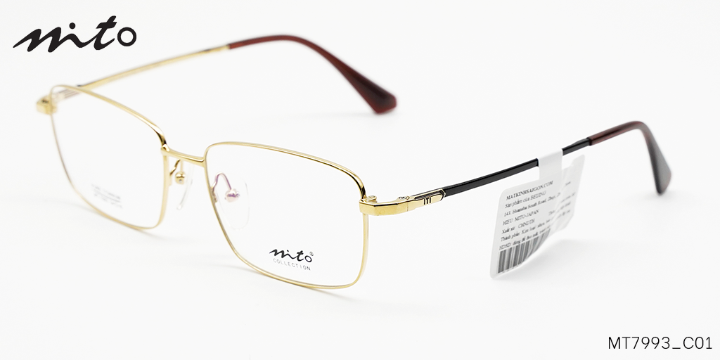 Gọng Kính Mito Pure-Titanium MT7993_C01 - Hình 5