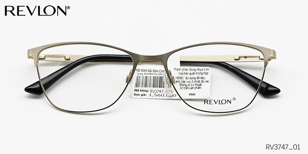 GỌNG KÍNH HỢP KIM REVLON RV3747_01 - Hover