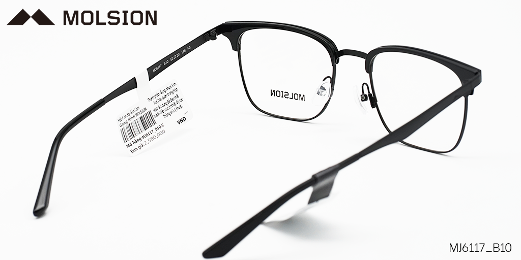 GỌNG KÍNH MOLSION MJ6117 B10 - Hình 4