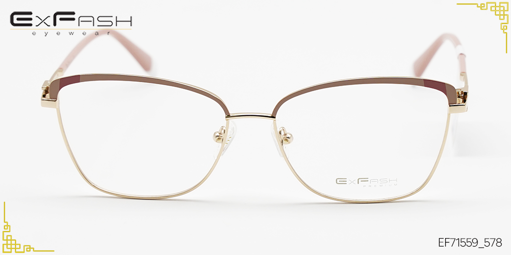 Gọng Kính Hợp Kim Exfash EF71559_578 - Hình 3