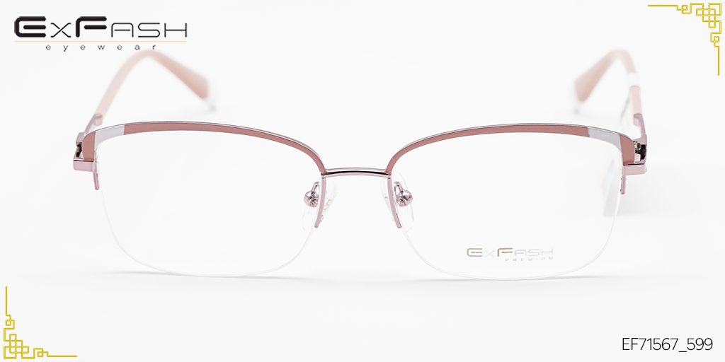 Gọng Kính Hợp Kim Exfash EF71567_599 - Hình 3