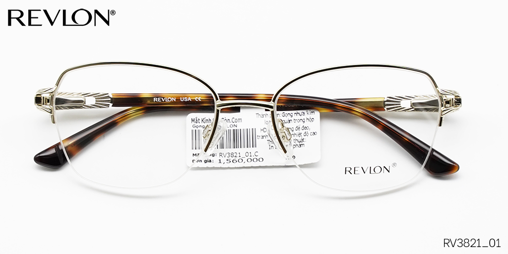 GỌNG KÍNH HỢP KIM REVLON RV3821_01 - Hover