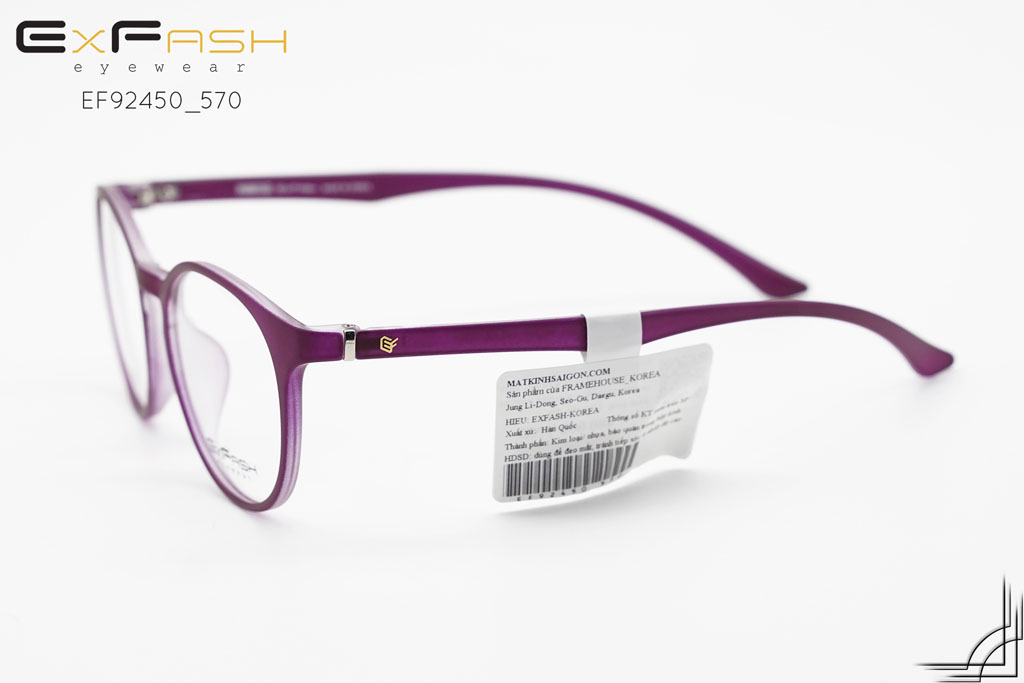 Gọng Kính Nhựa ExFash EF92450 570 - Hình 4