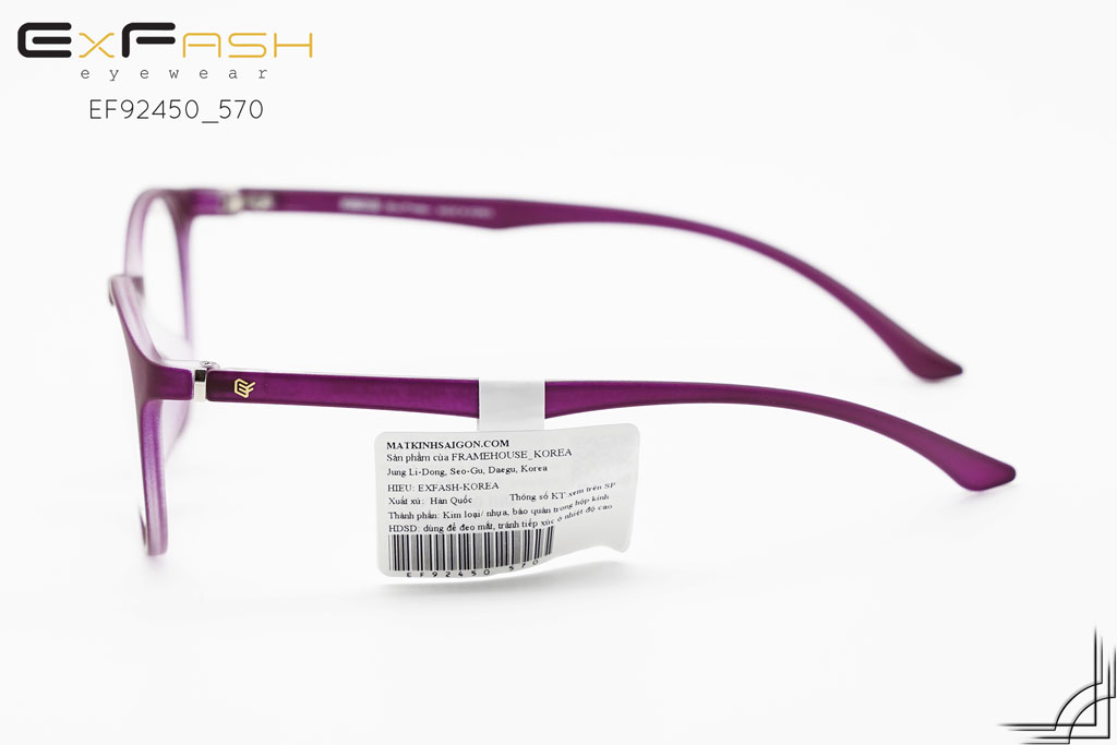Gọng Kính Nhựa ExFash EF92450 570 - Hình 5