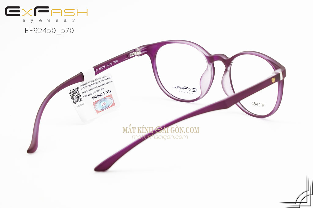 Gọng Kính Nhựa ExFash EF92450 570 - Hình 3