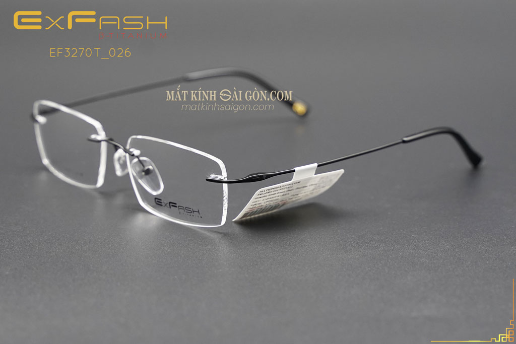 Gọng Kính Khoan Exfash EF32270T 026 - Hình 5