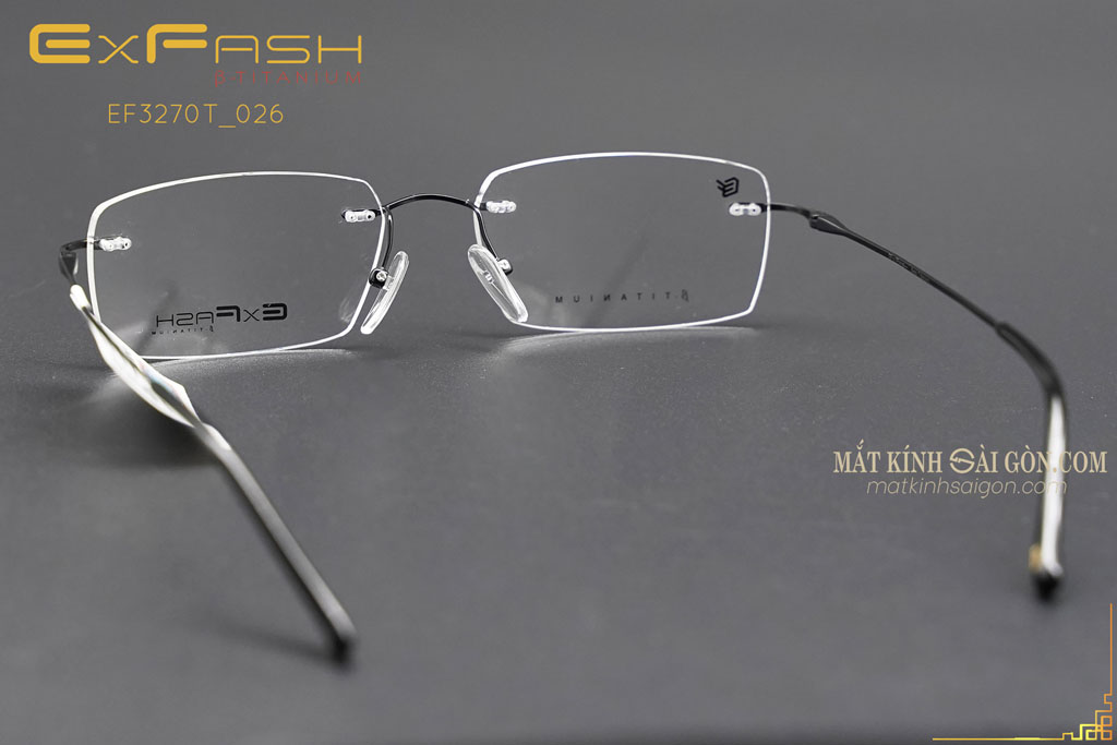 Gọng Kính Khoan Exfash EF32270T 026 - Hình 3
