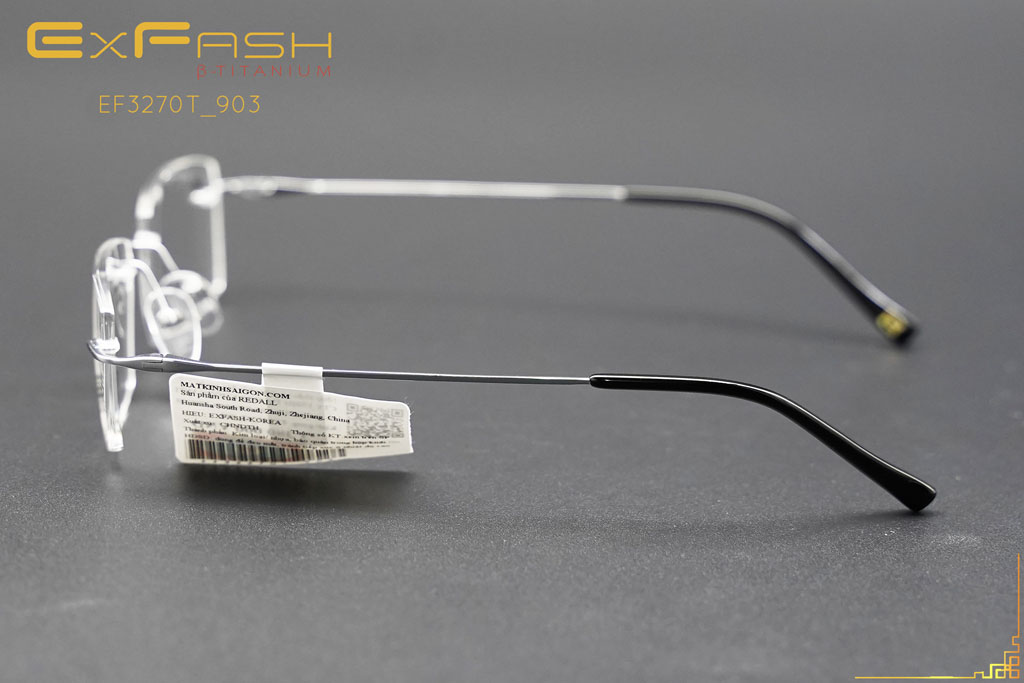 Gọng Kính Khoan Exfash EF32270T 903 - Hình 5