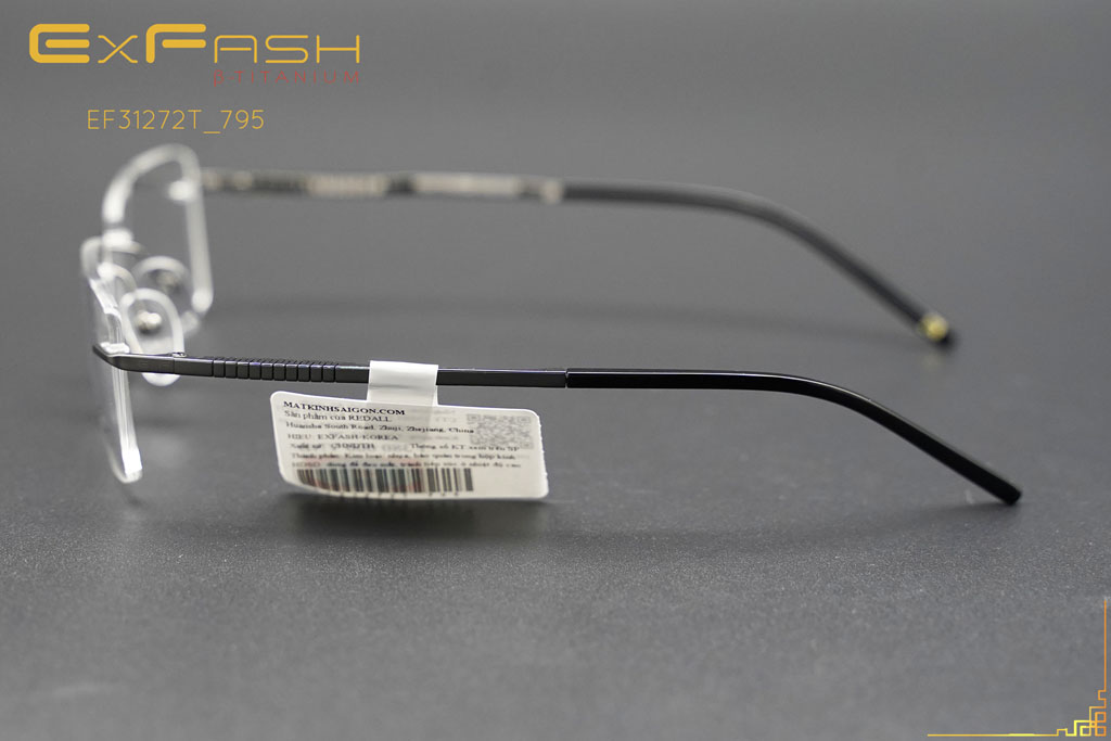 Gọng Kính Khoan Exfash EF31272T 795 - Hình 6