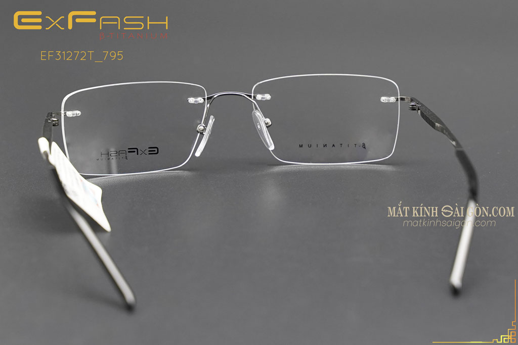 Gọng Kính Khoan Exfash EF31272T 795 - Hình 3