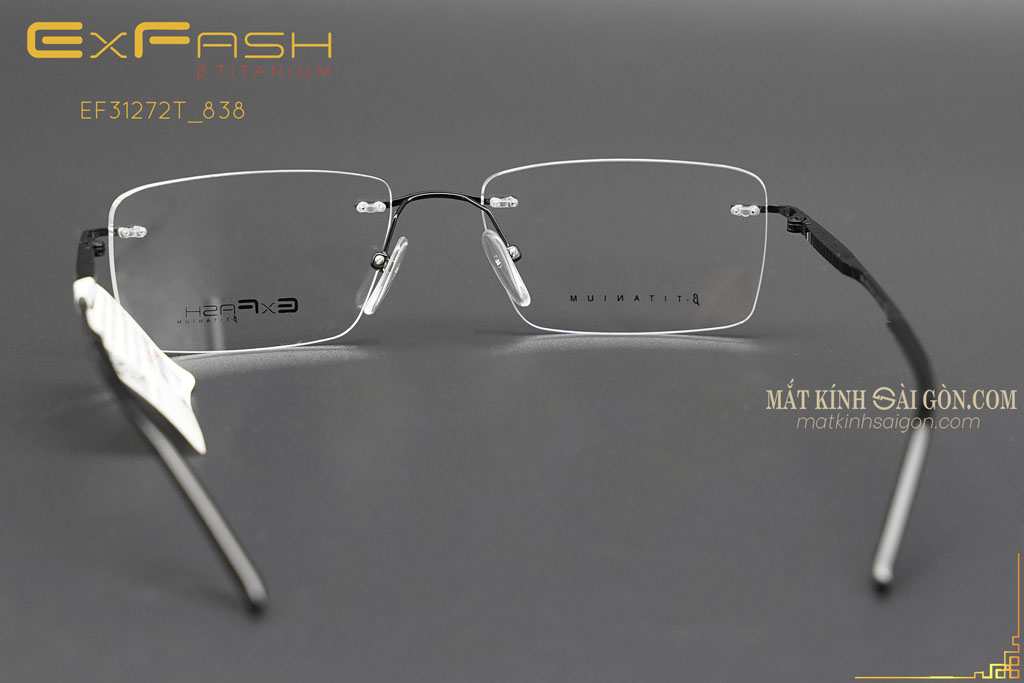 Gọng Kính Khoan Exfash EF31272T 838 - Hình 3