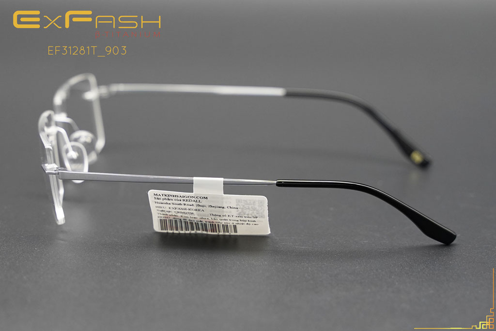Gọng Kính Khoan Exfash EF31281T 903 - Hình 6