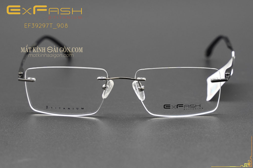 Gọng Kính Khoan Exfash EF39297T 908 - Hover
