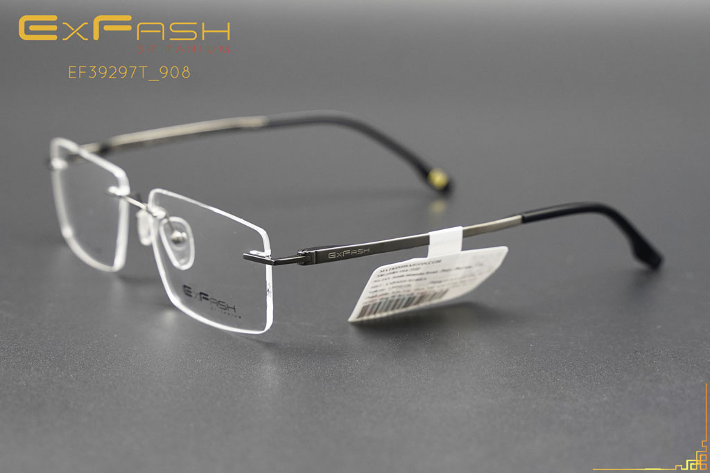 Gọng Kính Khoan Exfash EF39297T 908 - Hình 5