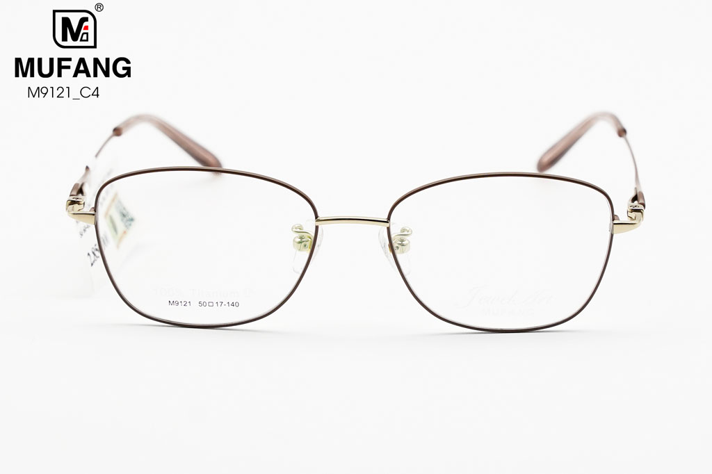 Gọng Kính Titanium Mufang M9121 C4 - Hình 3