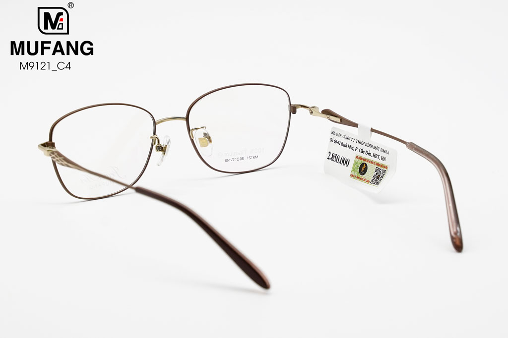 Gọng Kính Titanium Mufang M9121 C4 - Hình 4