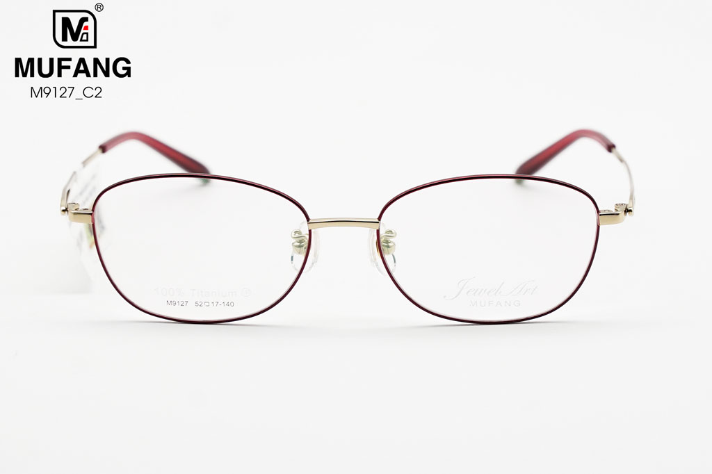 Gọng Kính Titanium Mufang M9127 C2 - Hình 3