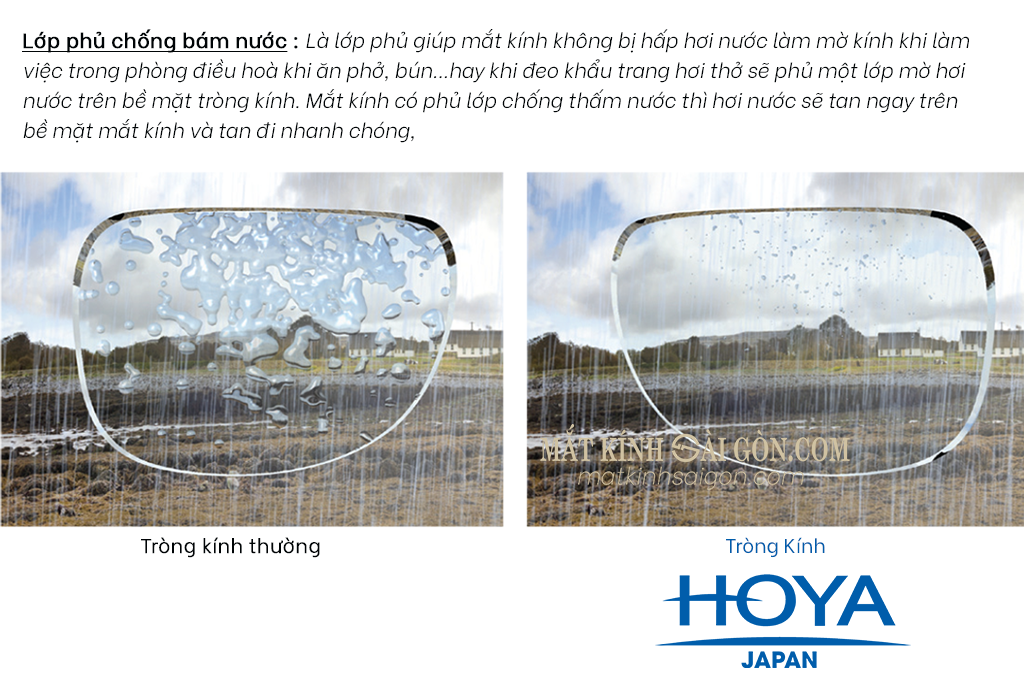 Tròng Kính Chống Bể 1.53 HOYA Hilux Phoenix - Hình 6
