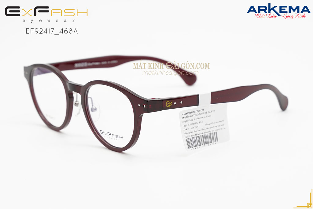 Gọng Kính Nhựa ExFash EF92417 468A - Hình 5