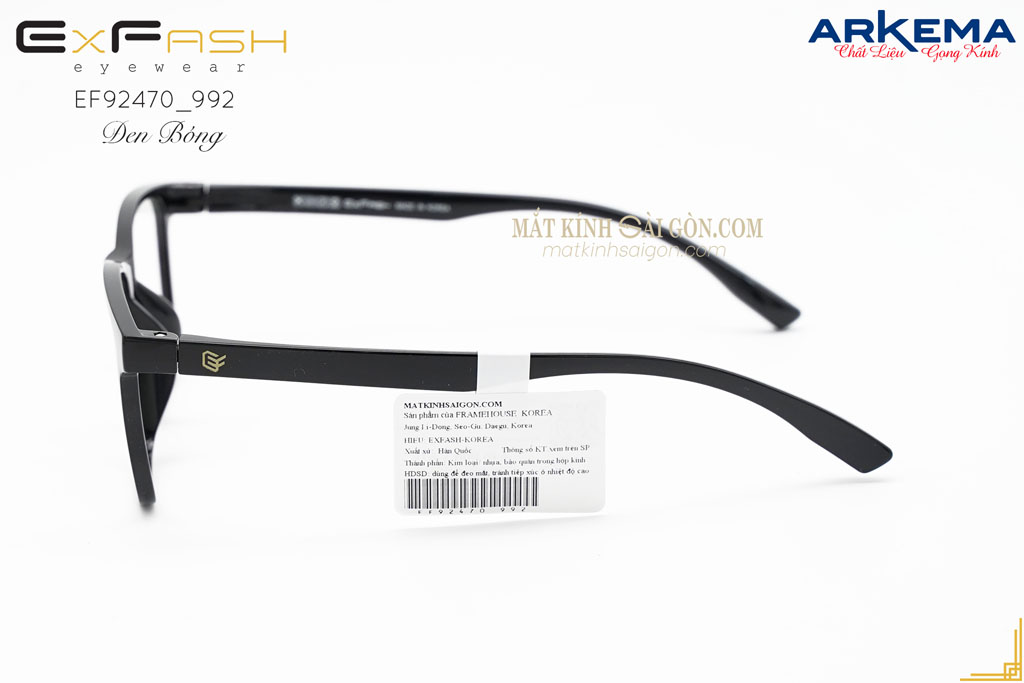 Gọng Kính Nhựa ExFash EF92470 992 - Hình 6