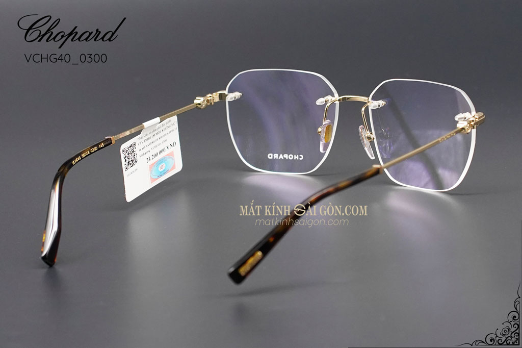 Gọng kính CHOPARD VCHG40 0300 - Hình 4