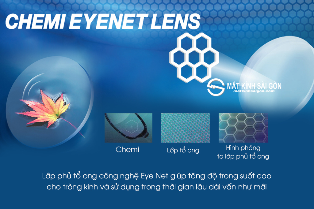 TRÒNG KÍNH CHEMI U2 CRYSTAL COATED 1.56 UV400 - Hình 3