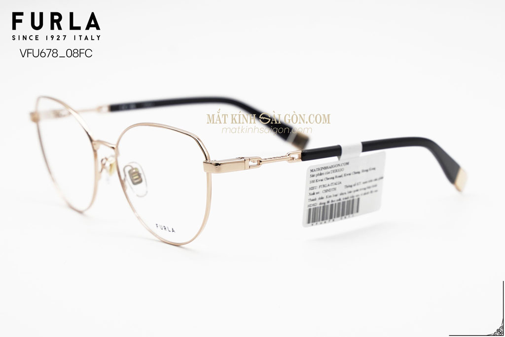 Gọng Kính Furla VFU678 08FC - Hình 6