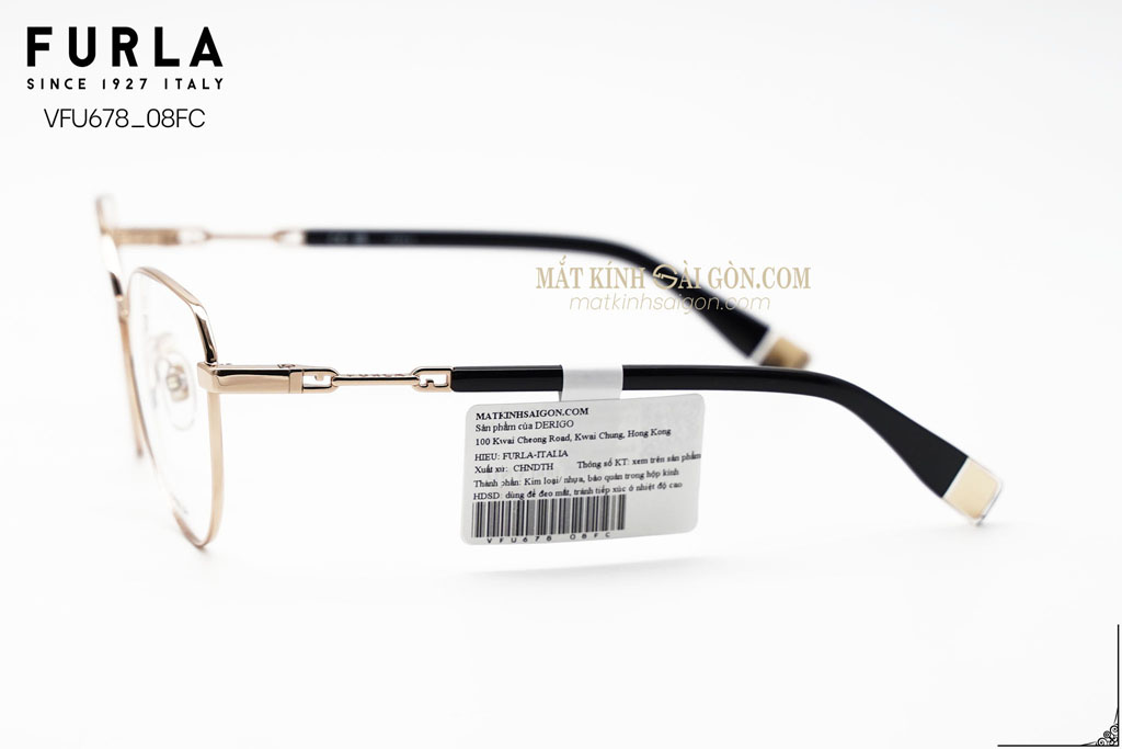 Gọng Kính Furla VFU678 08FC - Hình 7