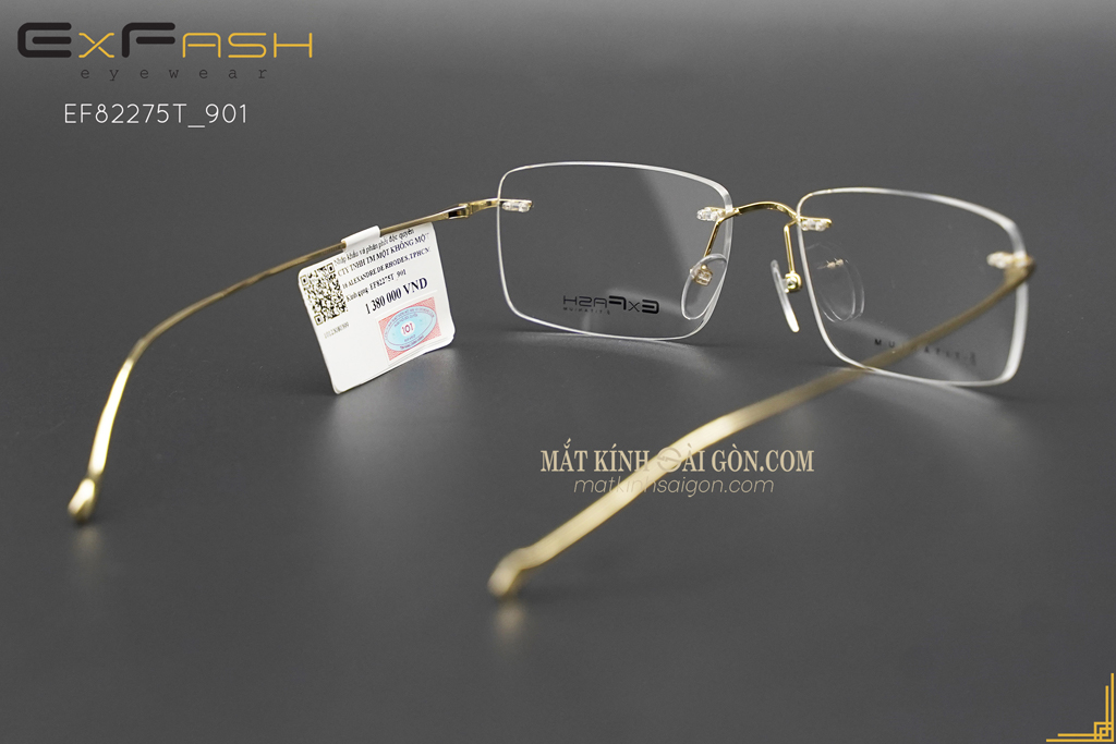 Gọng Kính ExFash EF33275T 901 - Hình 5