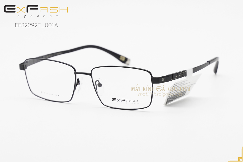 Gọng Kính ExFash EF32292T 001A - Hình 5
