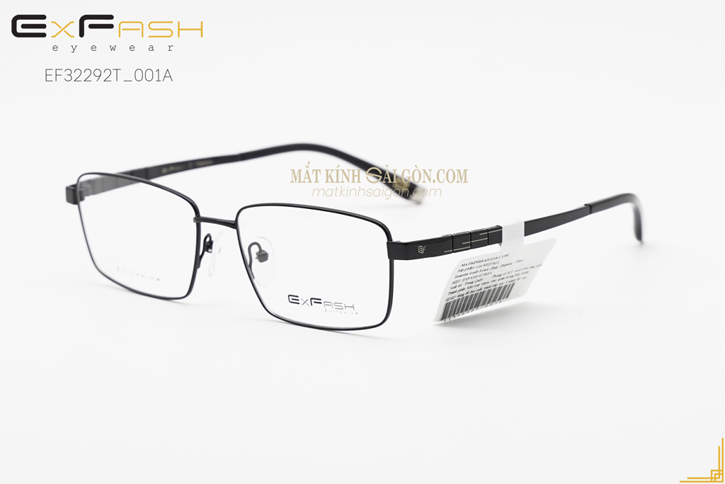 Gọng Kính ExFash EF32292T 001A - Hình 6
