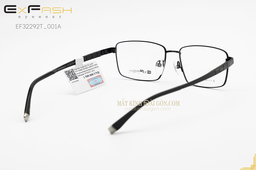 Gọng Kính ExFash EF32292T 001A - Hình 3