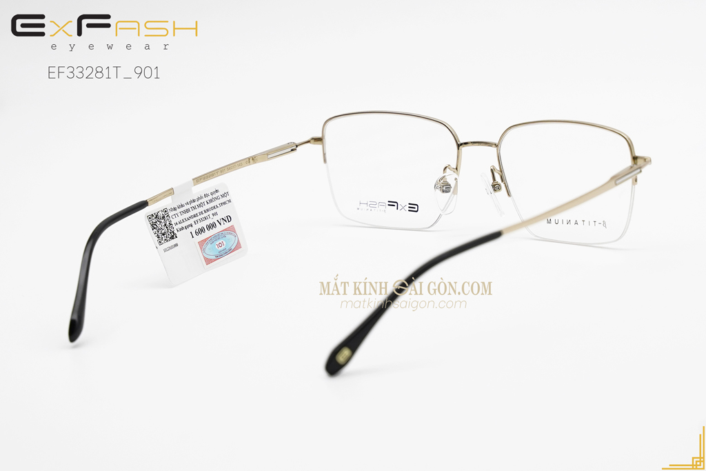 Gọng Kính ExFash EF33281T 901 - Hình 4