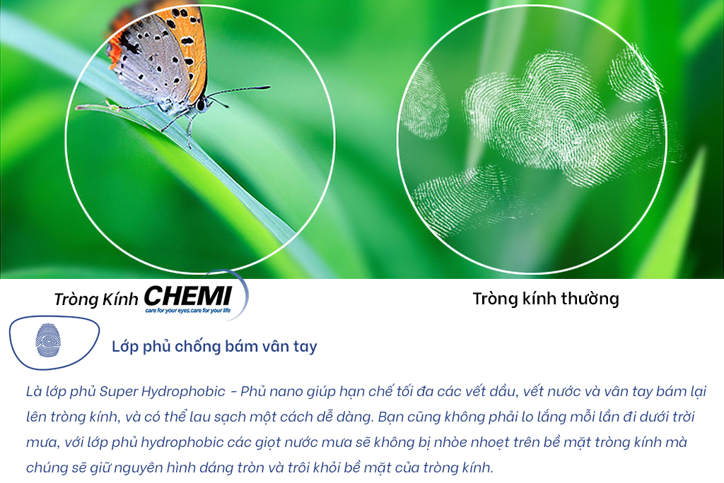TRÒNG KÍNH ĐỔI MÀU 1.60 CHEMI PHOTO BLUE - Hình 9