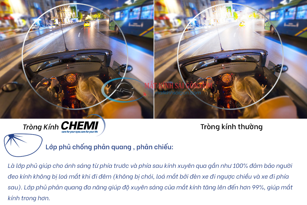 TRÒNG KÍNH ĐỔI MÀU 1.67 CHEMI PHOTO BLUE - Hình 8