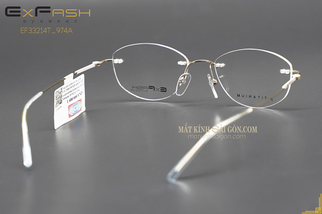 Gọng Kính ExFash EF33214T 974A - Hình 4