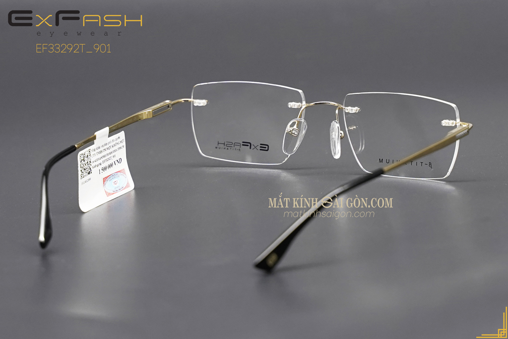 Gọng Kính ExFash EF33292T 901 - Hình 3