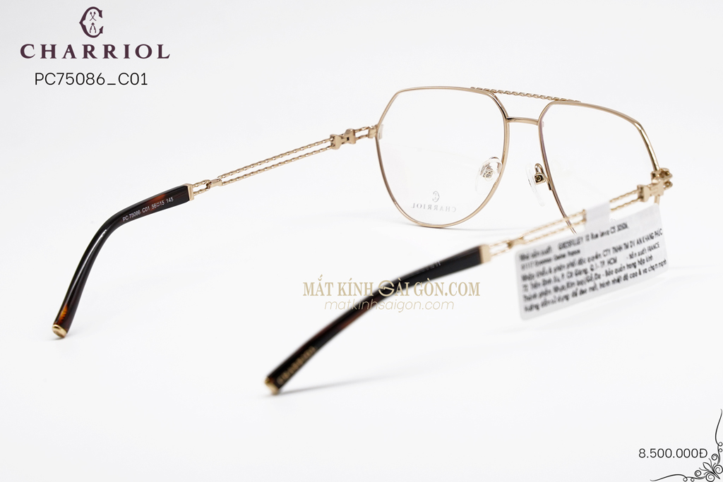 GỌNG KÍNH CHARRIOL PC75086 C01 - Hình 4