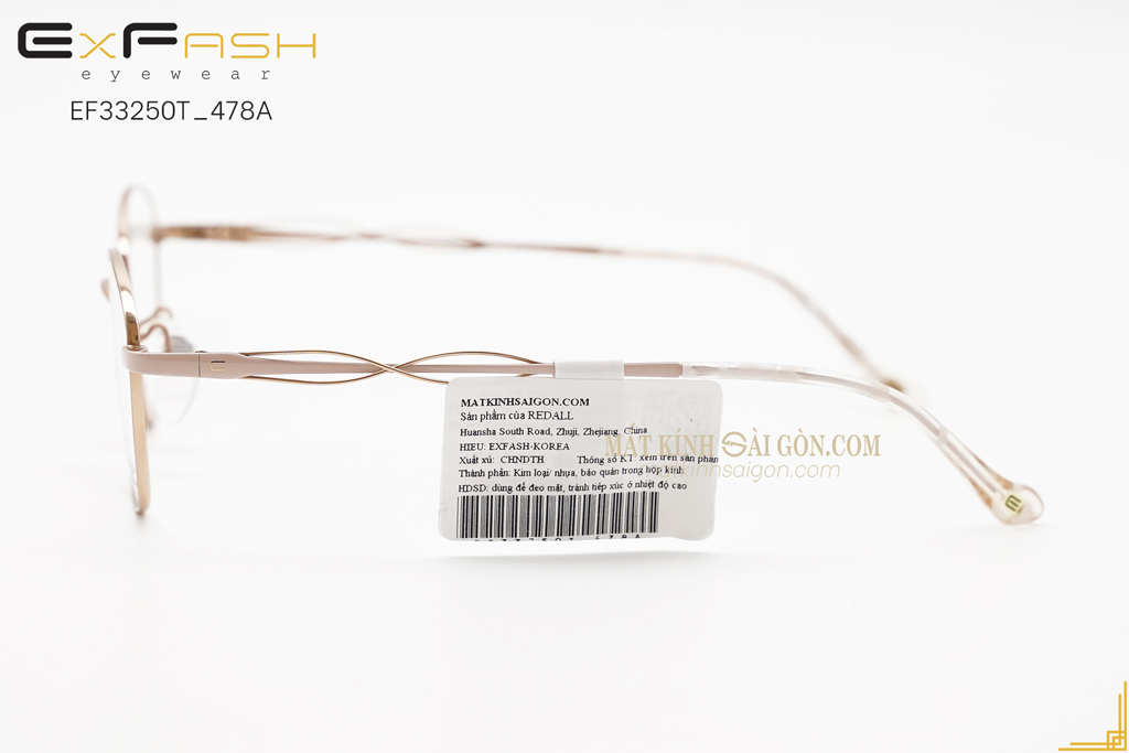 GỌNG KÍNH EXFASH EF33250T 478A - Hình 8