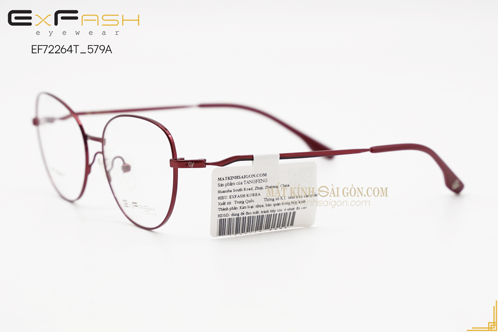 GỌNG KÍNH EXFASH EF72262T 589A - Hình 7